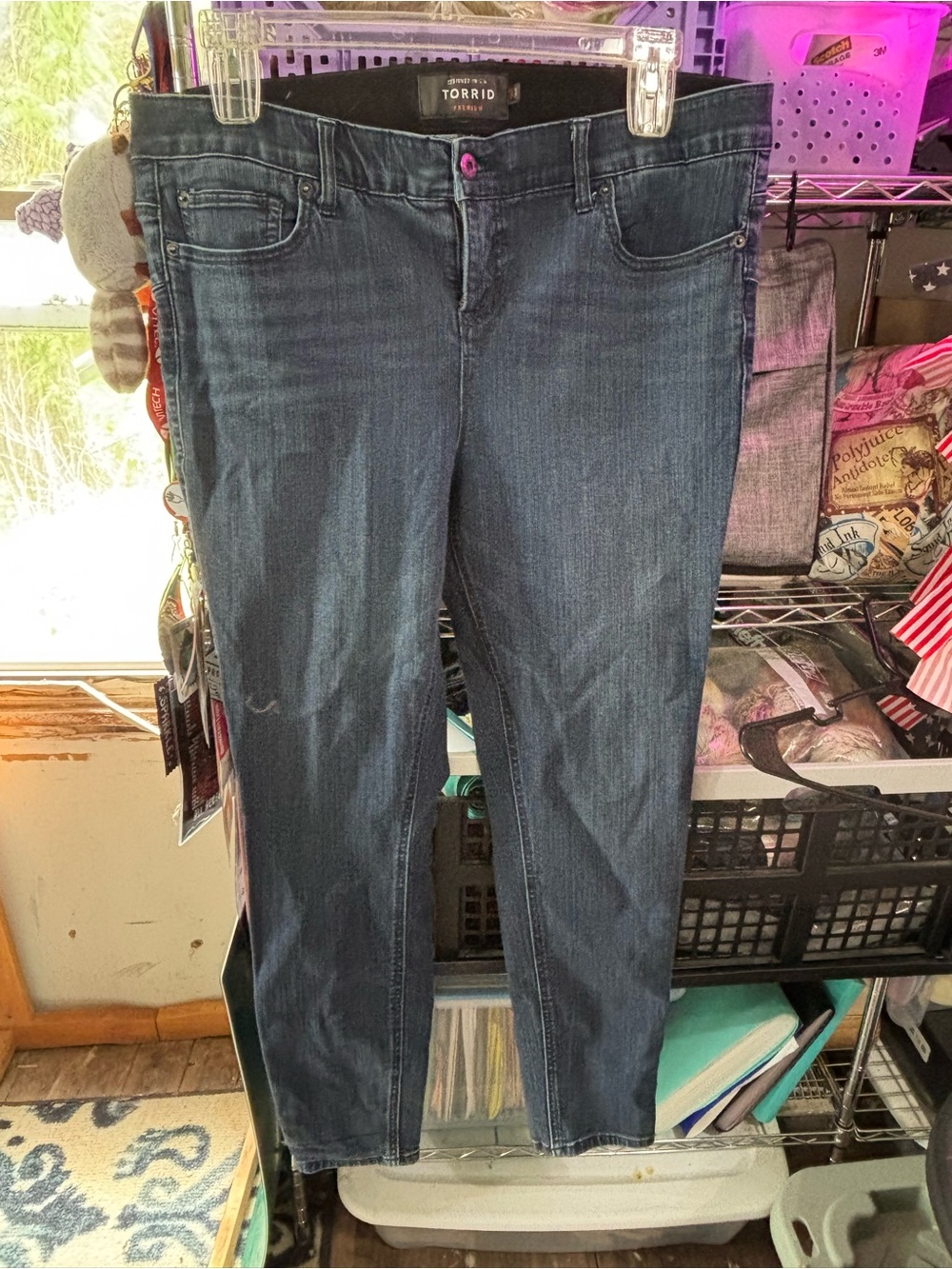 torrid Dark Indigo Bombshell Skinny Jeans